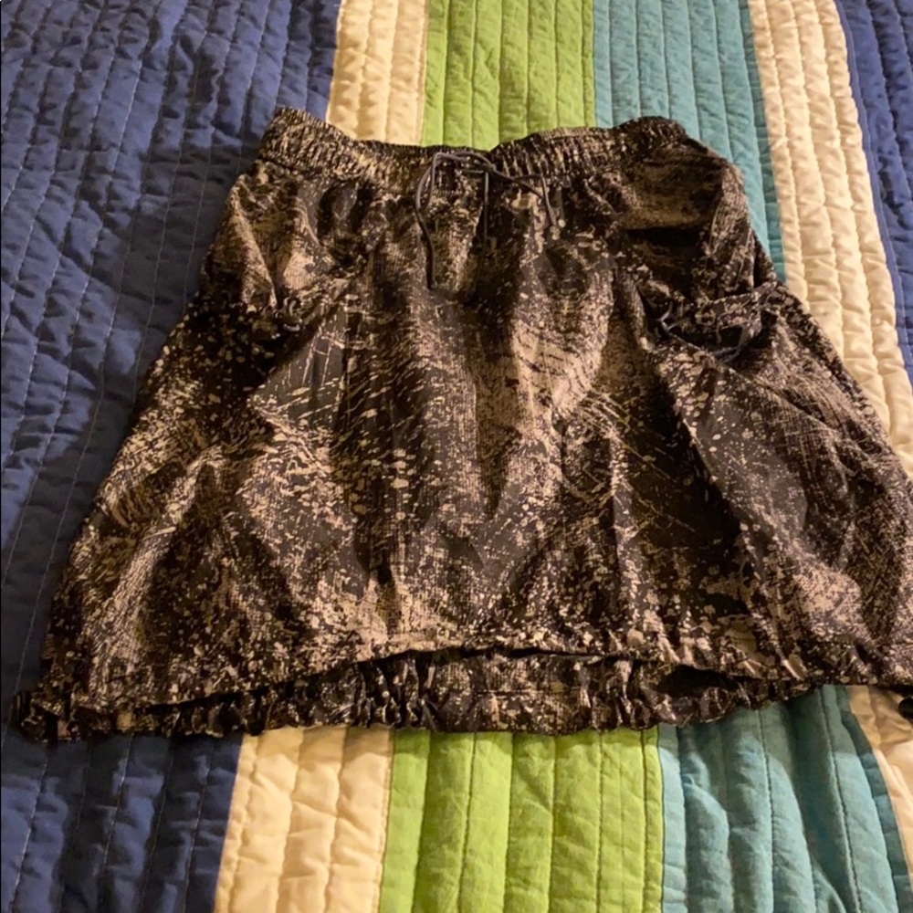 Black and white diesel skirt